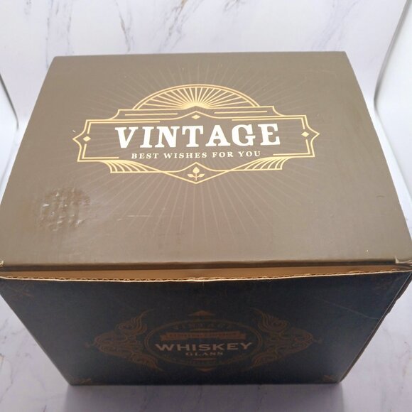 Whiskey Glass  1973 NWT & Men Tie EUC Birthday Gift & Fathers Day - Picture 6 of 10